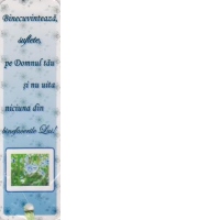 Semn de carte Binecuvanteaza suflete, pe Domnul tau si nu uita nici una din binefacerile Lui!