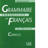 Grammaire progressive du francais (niveau avance)
