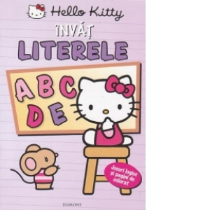 Hello Kitty - Invat literele. Jocuri logice si pagini de colorat