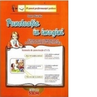 Punctuatia in imagini - set complet 10 planse - mapa A4