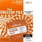 New English File Upper-Intermediate Workbook with Answer Booklet and MultiROM Pack