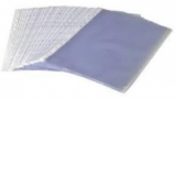 File din plastic pentru indosariat, format A4 (100 folii/bax)