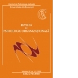 Revista de psihologie organizationala. Volumul IX, Nr. 1-2/2009