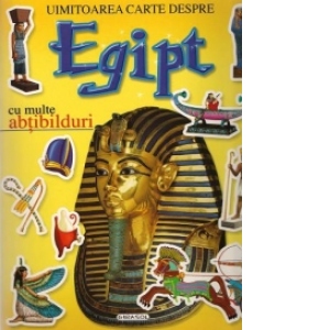 Uimitoarea carte despre Egipt cu multe abtibilduri