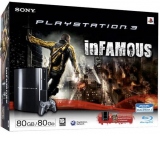 Consola PlayStation 3 80 GB + Infamous PS3