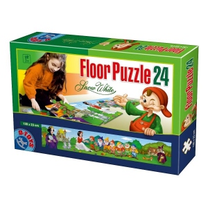 Floor Puzzle 24 piese - Alba ca Zapada