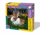 Super Puzzle 100 - Animalele mele preferate 02