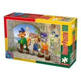 Super Puzzle 100 piese - Pinocchio