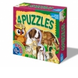 4 Puzzle - Animale domestice