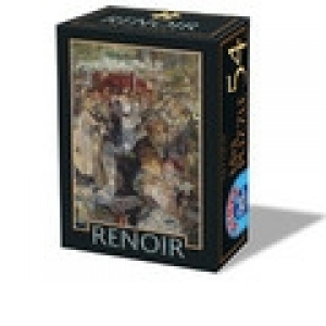 Pierre Auguste Renoir &#8226; Dans la Moulin de la Galette (detaliu)