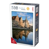Puzzle 500 piese - Gent, Belgia