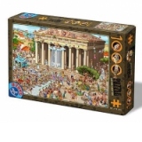 Puzzle 1000 piese Cartoon Collection - Acropolis