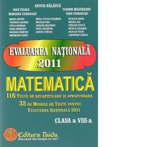 Evaluarea Nationala 2011 - Matematica clasa a VIII-a