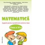 Matematica-sugestii pentru lucrarile de control si teze-clasa a 6-a