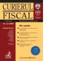Curierul fiscal, Nr.12/2009
