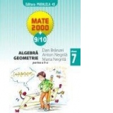 Algebra, geometrie - clasa a VII-a, partea a II-a (anul scolar 2009-2010)