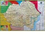 Harta Romaniei in anii 1918-1940