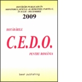 Hotararile C.E.D.O. pentru Romania - iulie-decembrie 2009