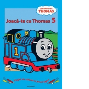 Joaca-te cu Thomas 5 - pagini de colorat si jocuri logice