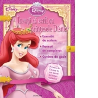 Invata sa scrii cu printesele Disney