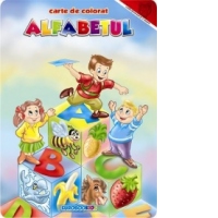 Alfabetul - carte de colorat (format A4)