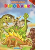 Dinozauri - carte de colorat (format A4)