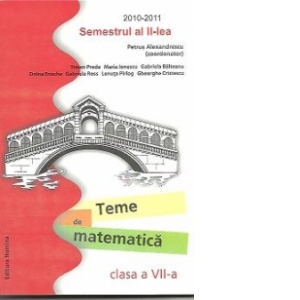 TEME DE MATEMATICA CLASA A VII-A SEMESTRUL AL II-LEA