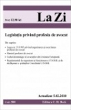 Legea privind profesia de avocat (actualizat la 05.02.2010). Cod 380