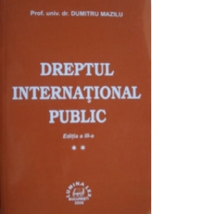 Dreptul international public vol.2 -editia a V-a