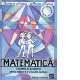 Matematica (elemente de geometrie pentru clasele I-V si scolile normale)