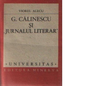 G. Calinescu si Jurnalul Literar