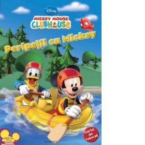 Mickey Mouse ClubHouse - Peripetii cu Mickey - carte de colorat