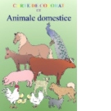 Carte de colorat cu Animale Domestice