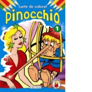 Pinocchio - carte de colorat (colectia Povestile bunicii, nr. 1)