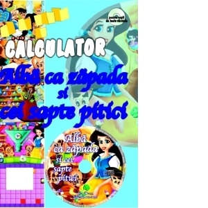 Sa ne jucam pe calculator - Alba ca Zapada si cei sapte pitici (CD educativ pentru copiii de toate varstele) (format A4)