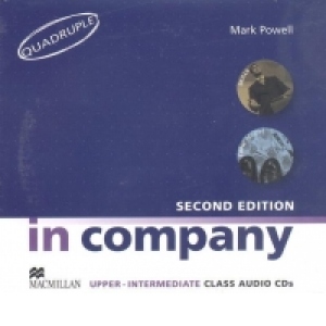 IN COMPANY : UPPER-INTERMEDIATE AUDIO CDS (4) (second edition)