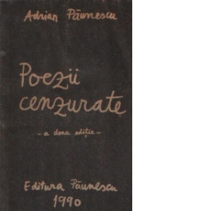 Poezii cenzurate - a doua editie