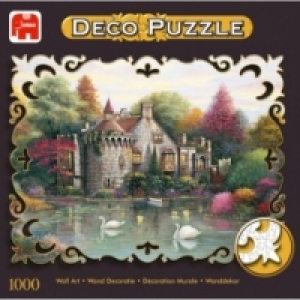 Puzzle Colectia Deco - Castelul de pe lac - 1000 piese