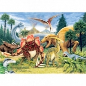 Puzzle Dinozauri - 100 piese