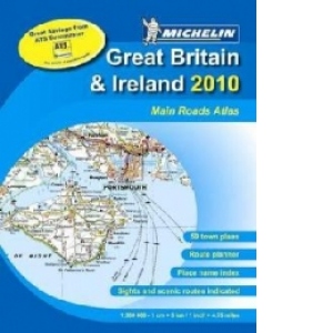 Main Road Atlas GB and Ireland A4 Spiral