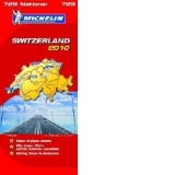 Michelin National Maps - Switzerland 2010