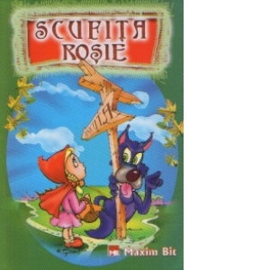 Scufita Rosie (poveste si carte de colorat)