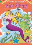 Mica sirena - carte de colorat