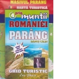 Prin muntii Romaniei, nr. 4. Masivul Parang - Ghid turistic + harta turistica