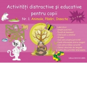 Activitati distractive si educative pentru copii