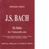 Six Suites for Violoncello solo (partitura)