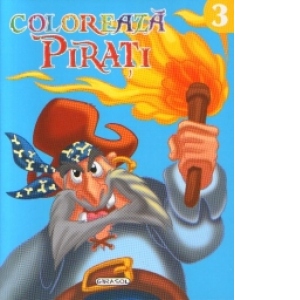 Coloreaza PIRATI 3