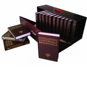 Colectia Enciclopedia Universala Britannica (16 volume) + Cutie de Colectie CADOU