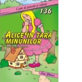 Alice in Tara Minunilor - carte de povestit si colorat