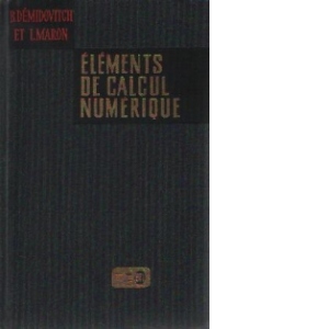 Elements de calcul numerique